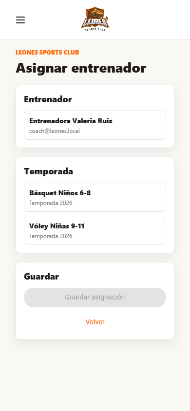 Admin Personal Asignacion