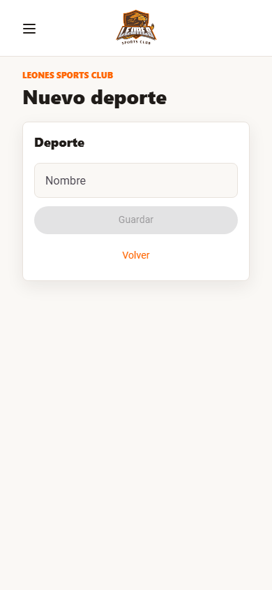Admin Programas Deporte
