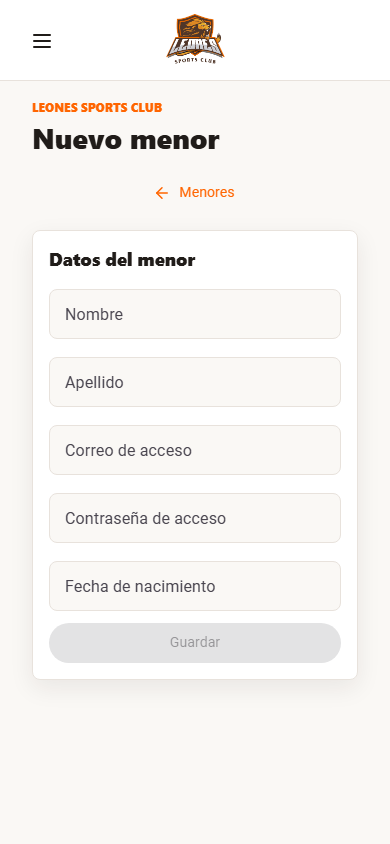 Parent Menores Nuevo